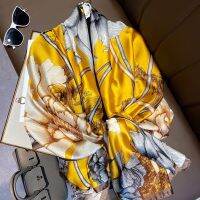 LISA Fashion Scarf 90x180cm Silk Feel Womens Printed Scarves