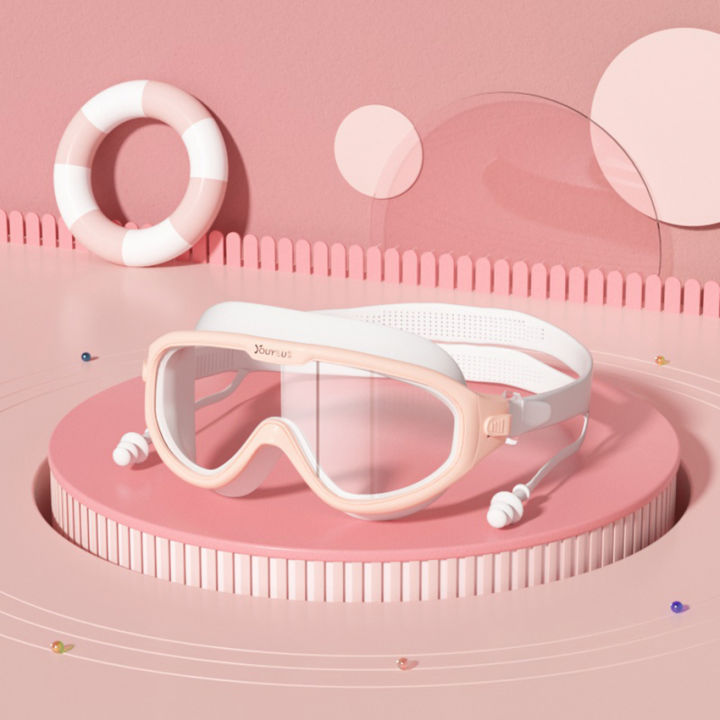 แว่นตาว่ายน้ำ-แว่นตาว่ายน้ำ-ผู้ใหญ่-goggles-สายรัดปรับระดับได้-แว่นตาดำน้ำ-ติดแน่นและใสสบาย-แว่นกันน้ำ-สายซิลิโคนนิ่ม-เลนส์ใส-เเว่นตา