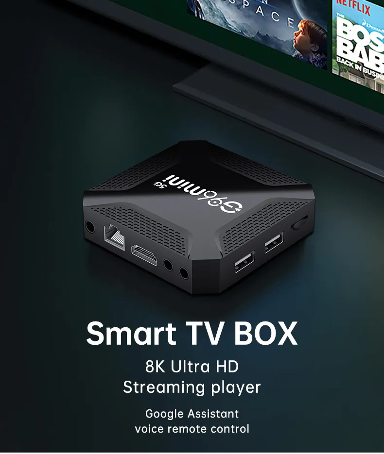 G96 Mini TV media Controller Android Smart TV Box, 16GB