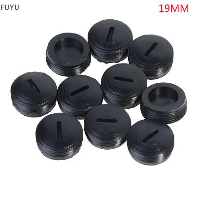 FUYU ที่ใส่แปรงคาร์บอนสกรูพลาสติกสีดำขนาดเส้นผ่าศูนย์กลาง12mm/13mm/14mm/15mm/16mm