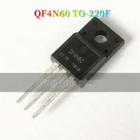 10ชิ้น TO-220F QF4N60 4N60 4A TO220F/600V N-Channel MOSFET ทรานซิสเตอร์ใหม่แบบดั้งเดิม