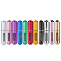 5ml Portable Mini Refillable Perfume Bottle With Spray Scent Pump Travel Empty Cosmetic Containers Spray Atomizer Quality Bottle Travel Size Bottles C