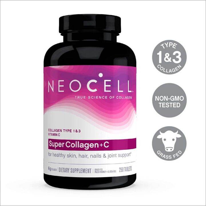 [ALL IN BEST CHOICE] NeoCell Super Collagen Type 1 and 3 plus C Tablets