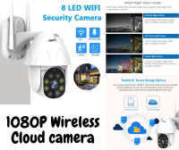 1080P Wireless Cloud camera Wireless Cloud Camera,Cloud Wifi Camera Cloud Stoage Intelligent Camera กล้องวงจรปิดออนไลน์