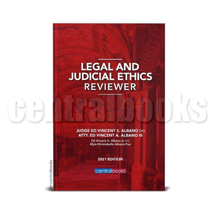 Legal and Judicial Ethics Reviewer 2021 by Albano Lazada PH