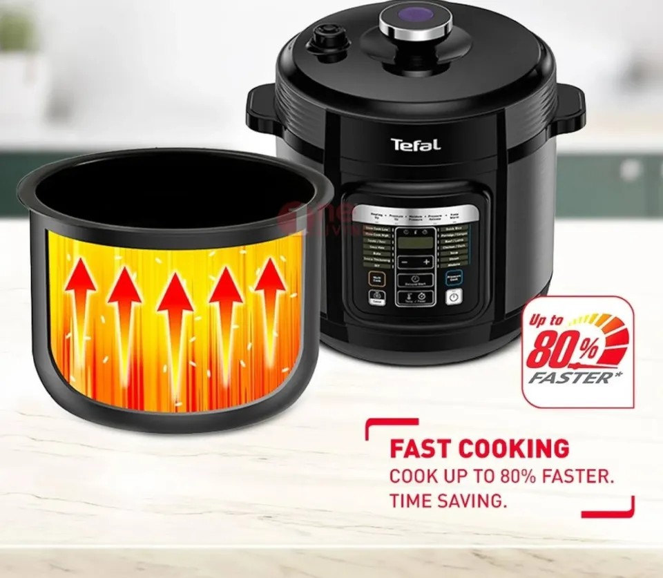 Wahlee Online Store. TEFAL PRESSURE COOKER CY601D (FREE POT)