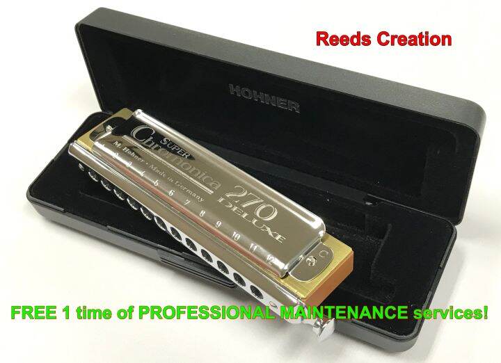 Hohner Harmonica Super Chromonica 270 Deluxe. Made in Germany Lazada