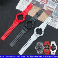 Cinturino ใน Gomma Siliconica ต่อ GA700 GA-700SK GA710 GA735 Accessori ต่อ Bracciale Con Cinturino Impermeabile Sportivo Da Uomo