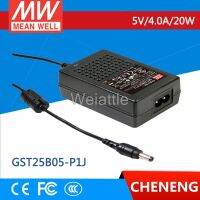 หมายถึงดีต้นฉบับ GST25B05-P1J 5V 4A Meanwell GST25B 5V 20W AC-DC อะแดปเตอร์อุตสาหกรรมที่เชื่อถือได้สูง