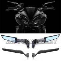 360° Rotatable Mirror Motorcycle Rearview Mirror HD Blue Reflector Mirror For Yamaha T-MAX TMAX 560 TMAX560 T-MAX560 2022 2023