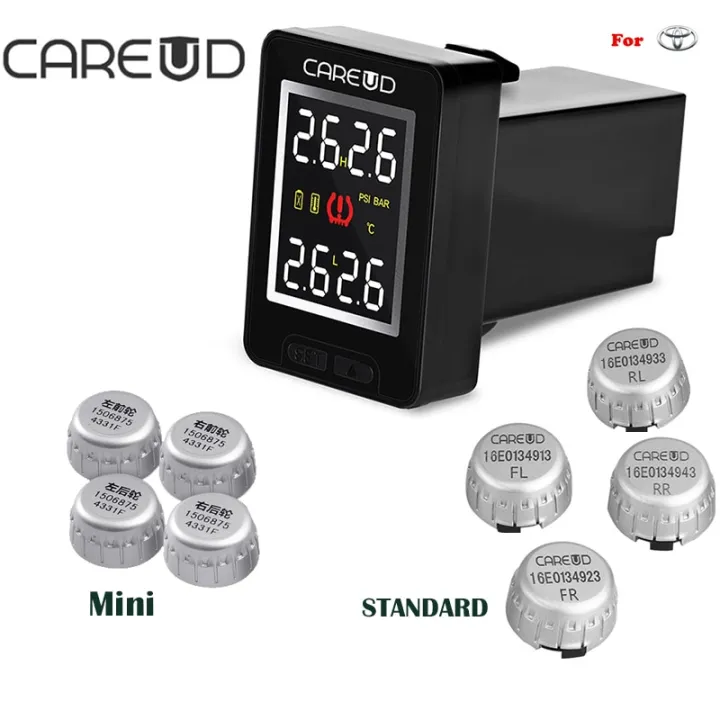 CAREUD TPMS U912 for Toyota Tyre Pressure Monitor 4 Mini Standard