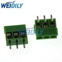 10PCS Terminals KF350-3.5-3P KF350-3P 300V 10A Screw 3Pin 3.5mm Straight Pin PCB Screw Terminal Block Connector 24-18AWG WATTY Electronics