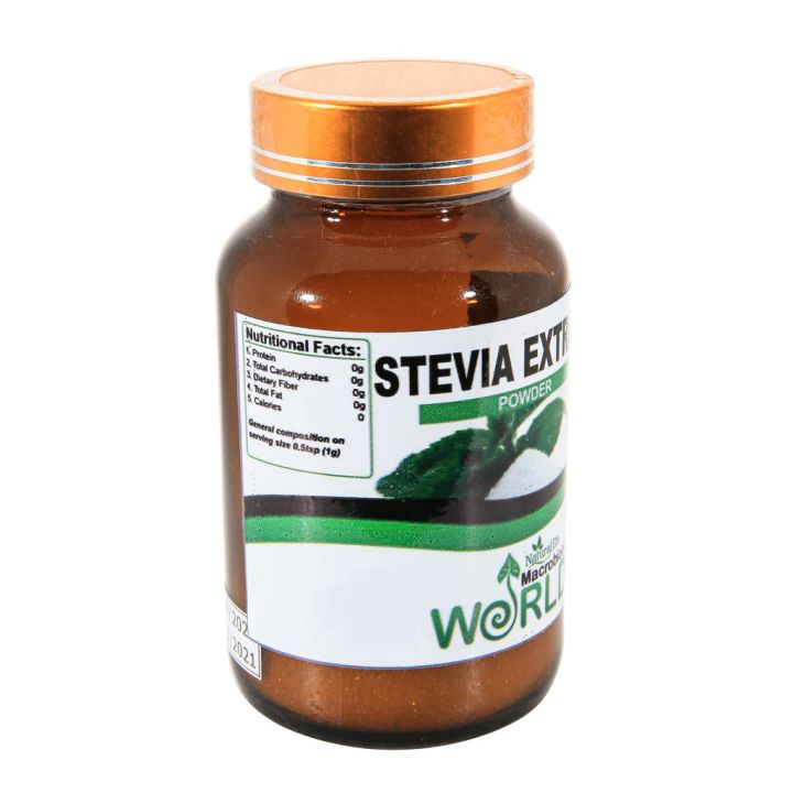 premium-organic-stevia-extract-น้ำตาลหญ้าหวาน-100g