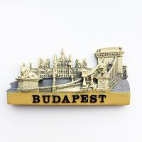 Hungary Travelling Fridge Magnetic Stickers Creative Budapest Tourist Souvenirs Fridge Magnets Home Decoration Fridge Stickers