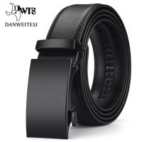 [DWTS]Genuine Leather Belts For Men Automatic Male Belts Cummerbunds Leather Belt Men dropshipping Black Belts cinturon hombre