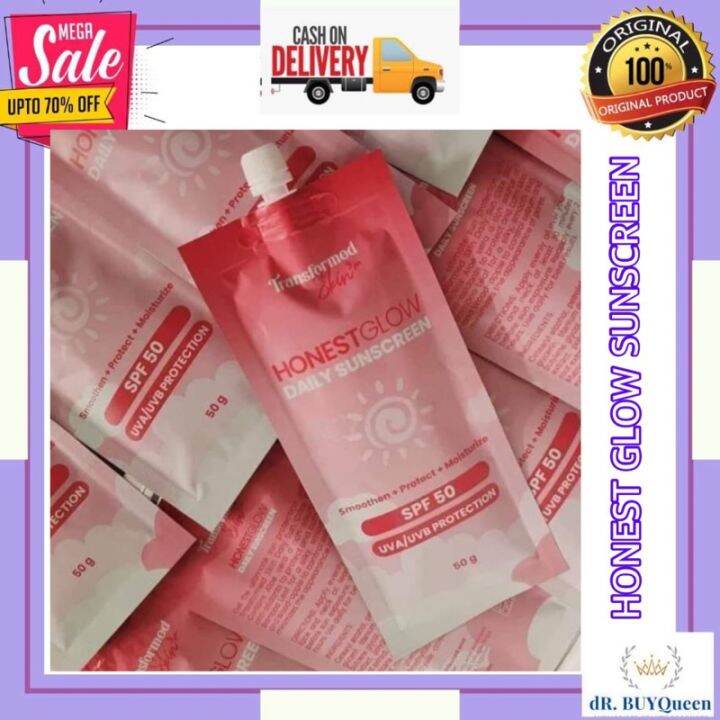 HONEST GLOW SUNSCREEN 50G | Lazada PH