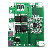 BMS 4S 12.8V 14.4V 16.8V Lifepo4 Li-Ion Lipo LITHIUM Batateri Perlindungan Lembaga 18650 14A มี20A PCB 4 Pek Sel PCM 3.2V 3.7V