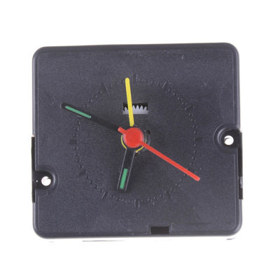 1ชิ้นสีดำตารางควอตซ์นาฬิกาปลุกกลไกการเคลื่อนไหว DIY ควอตซ์ลานเปลี่ยนเครื่องมือที่เหมาะสมนาฬิกาแขวนชิ้นส่วน