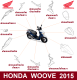 แฟริ่ ชุดสี Honda Moove 2015 กาบ เฟรม อะไหล่แท้ งานเดิมเบิกศูนย์ ขายแยก/ยกเซ็ต ระบุสีในแชทได้เลยค่ะ