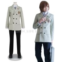 Persona 5 P5 Goro Akechi School Uniform Suit Cosplay Costume Outfit Customize