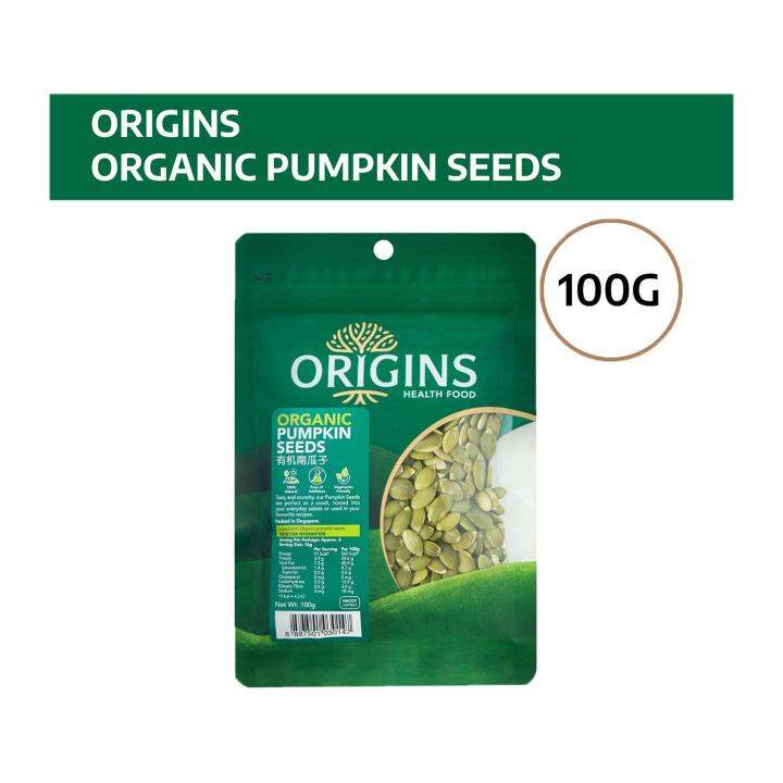 Origins HealthFood Organic Pumpkin Seeds (100G) Lazada Singapore