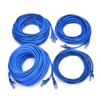 5m/10m/20m/30m CAT5e RJ45 Ethernet Cables 8Pin Connector Ethernet Internet Network Cable Cord Wire Line Blue Rj 45 Lan CAT5e