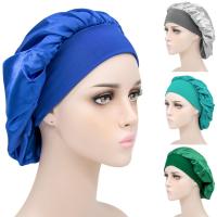 Womens Shower Hat Satin Sleep Hat Bathroom Shower Hat Sleeping Hat Night Sleep Cap Hair Care Bonnet Night Cap Hair Bonnet Hat