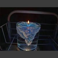 Floating Iceberg Candle with Cup Aromatherapy Aromatic Scented Candles Guest Birthday Party Gift Souvenirs Bedroom Home Docer