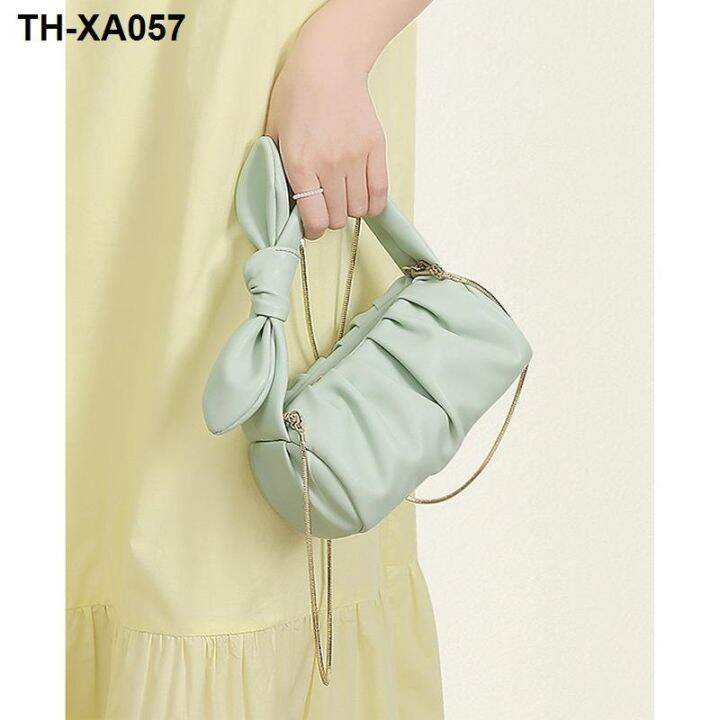 2023-niche-joker-fold-clouds-female-leisure-shoulder-chain-package-the-new-tide-summer-of-his-bag