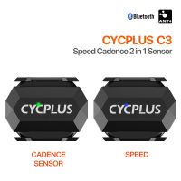 CYCPLUS เครื่องวัดความเร็วจักรยานเซ็นเซอร์คู่จังหวะความเร็ว C3จังหวะพร้อมอุปกรณ์ GPS จักรยานบลูทูธสำหรับ Garmin Igpsport Bryton Zwift