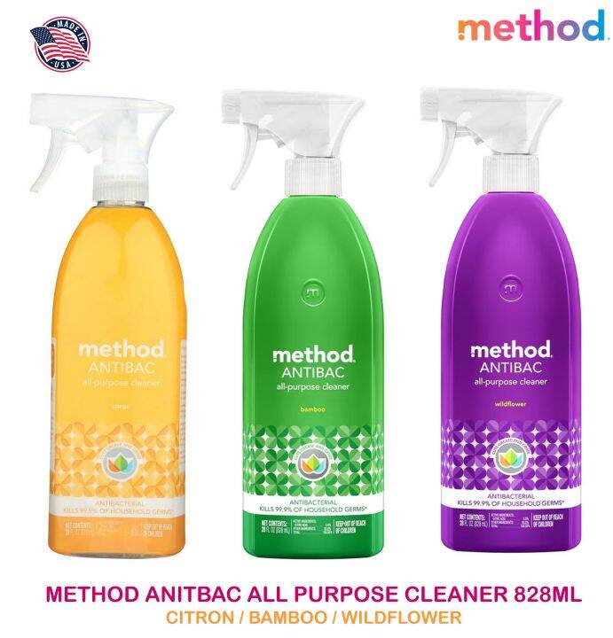 METHOD ANTIBAC ALL PURPOSE CEANER APC 828ML CITRON / WILDFLOWER