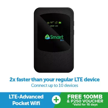 Shop Smart Bro Prepaid Lte A Pocket Wifi Advance with great