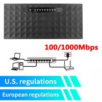 Kebidumei 5 8 Port Network Switch gigabit ethernet 10/100/1000Mbps RJ45 Hub Internet Splitter High Performance Support EU S Plug