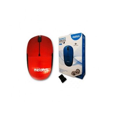MELON Silence Wireless Mouse รุ่น MM-176 - (สีแดง)