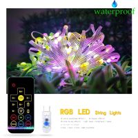 แถบไฟสาย LED RGB 17คีย์,รีโมตควบคุม IR สำหรับงานแต่งงานเทศกาลคริสต์มาสห้องจัดปาร์ตี้ DC5V ตกแต่ง