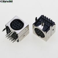 Cltgxdd 1pcs S Video 10 Pin Mini DIN Jack Female Socket Connector MDC-10-19 PS2 Mini Circular DIN Terminal