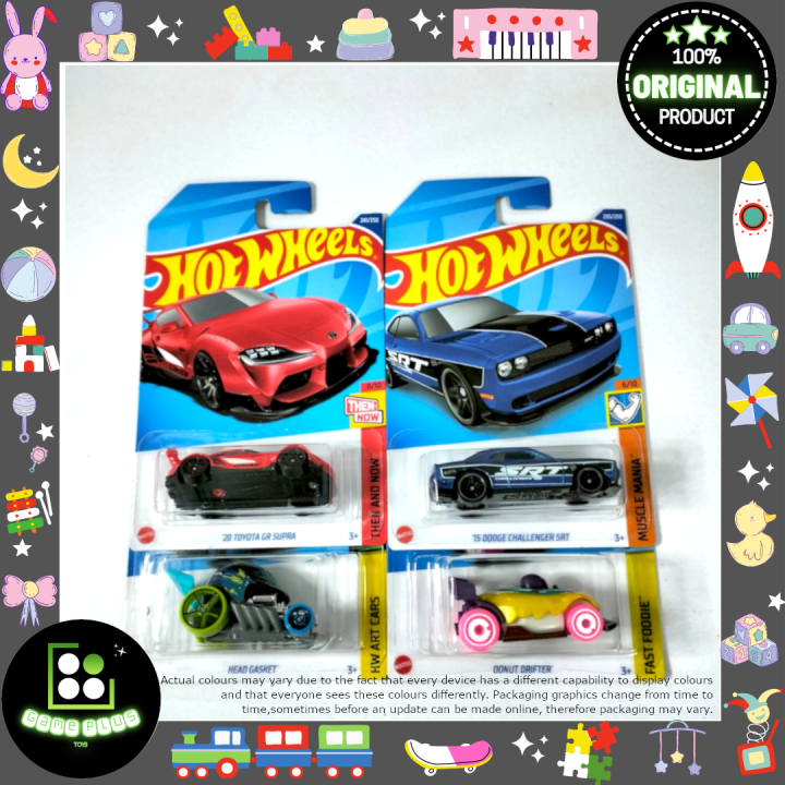 Hot Wheels C4982 Basic Car Combo Set (JDM/Real Car/Fantasy) Lazada
