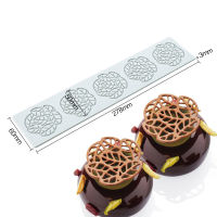 3D Lace Chocolate Mold Cake Mold Lace Chocolate Mold Cake Border Decoration Tool 3D Lace Chocolate Mold Silicone Mat Mold Baking Mold Food Grade Silicone Mat Mold Baking Decoration Tool Circle Bubble Lace Mold Cake Border Decoration Tool