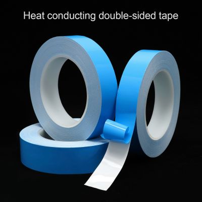 25 m/roll 3/4/5/6/7/8/9/10/12/15/18/20/25/30mm width transfer tape for chip PCB LED strip heatsink with double-sided thermal con Adhesives Tape