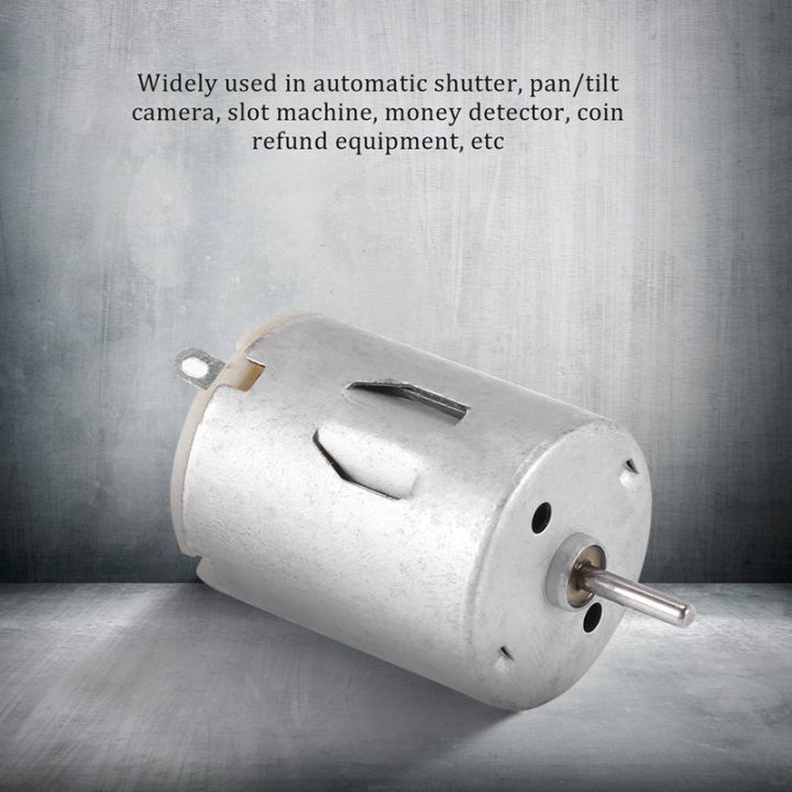 8000rpm-9v-68ma-high-torque-magnetic-cylindrical-mini-dc-motor-silver