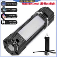 Portable Powerful Flashlight Camping Lamp USB Rechargeable LED Camping Lantern LightOutdoor Tent Hiking Flashlight Lamp