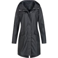 Ladies raincoat jacket jacket  autumn and winter windproof zipper hooded windbreaker waterproof sports climbing jacket