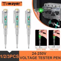 【jw】❏ 1/2/3pcs Voltage Tester 24/70-250V Induction Detector Electric Indicator Screwdriver Tools