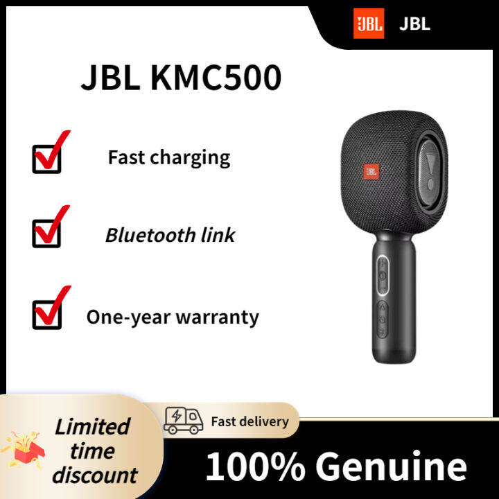 JBL KMC 500 Professional Karaoke Microphone Portable Bluetooth Wireless