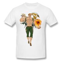 The Seven Deadly Sins T Shirt Red T-Shirt Escanor Seven Deadly Sins Men Fashion Short Sleeve