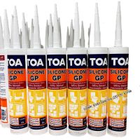 TOA Silicone Sealant GP ชนิดกรด ซิลิโคน หลอด สีใส สีขาว สีเทา