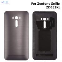 【☄New Arrival☄】 jiejiu65879742 ฝาครอบด้านหลังสำหรับครอบคลุมกรณีที่อยู่อาศัยหลัง Asus Zenfone Selfie Zd551kl พร้อมโลโก้