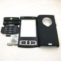 【✲High Quality✲】 SRFG SHOP ฝาครอบฝาหลัง/ที่ปลอกคอกันสุนัขเลียแผ่นปิดด้านหน้าสำหรับ Nokia N95 8กรัมฝาครอบแป้นพิมพ์ภาษาอังกฤษ