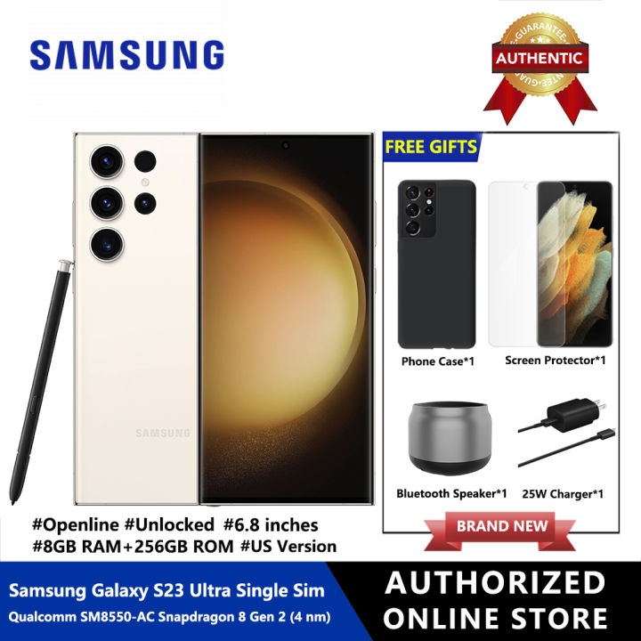 Samsung Galaxy S 23 Ultra Cell Phone Factory Unlocked Android