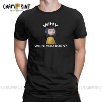 เสื้อยืดผ้าฝ้ายพิมพ์ลาย เสื้อยืดราคาถูกสุดๆเสื้อยืด พิมพ์ลาย Coraline Wybie Halloween Humor Europe prevalent Youth Fitne  IO4A